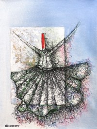 Uzma Rashid, 12 x 16 Inch, Acrylic on Canvas, Figurative Painting, AC-UZR-012